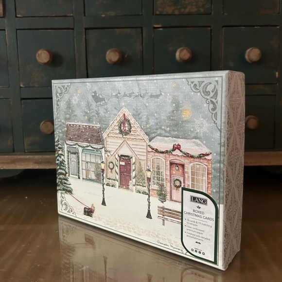 *BRAND NEW LANG "It's Christmas" Boxed Christmas Cards - Picture 4 of 5